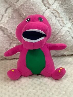 Toy Factory Barney Plush 2022 90s Nostalgia Purple Dinosaur Stuffed Animal